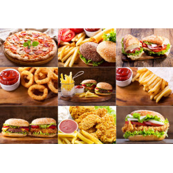 Mixed Fast Food Items